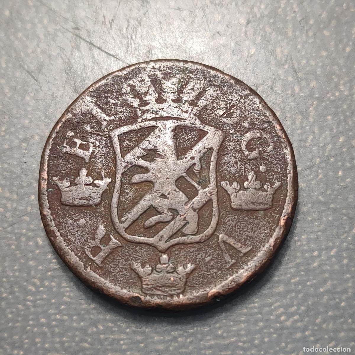 Monedas antiguas de Europa: SUECIA SWEDEN FREDERICK I 2 ORE SILVERMYNT 1750 BC/BC+