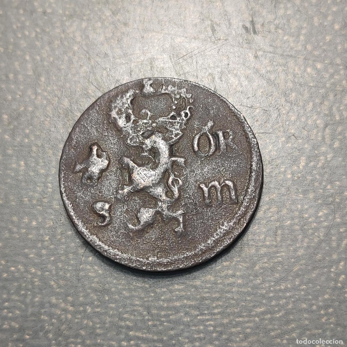 Monedas antiguas de Europa: SUECIA SWEDEN CARL XI 1/6 ORE SILVERMYNT 1667 BC+/MBC-