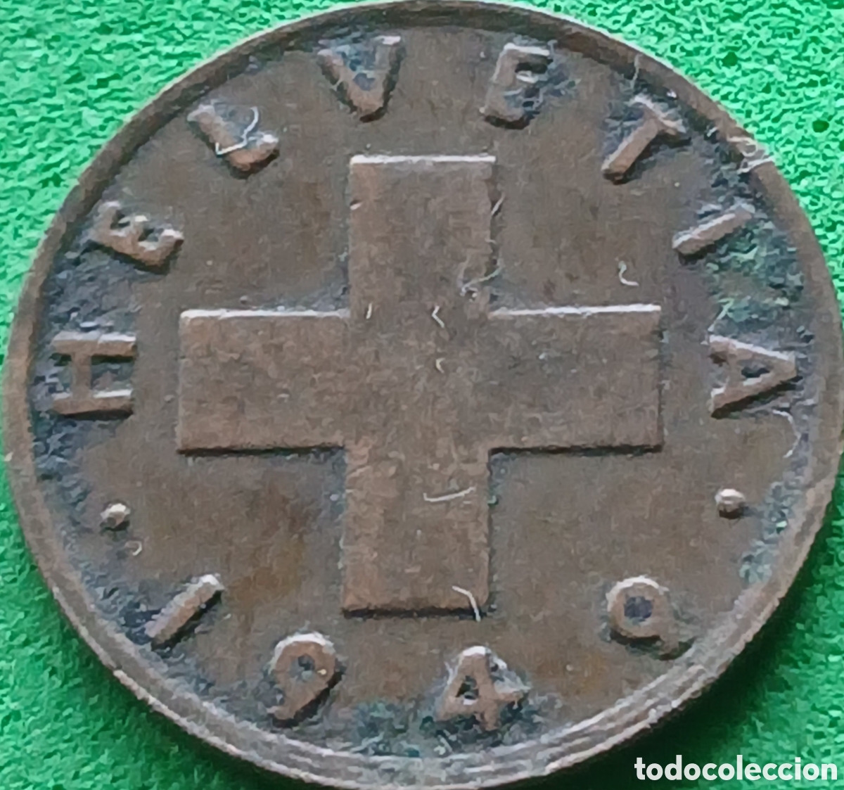 Monedas antiguas de Europa: Suiza 1 centimo 1949 km#46