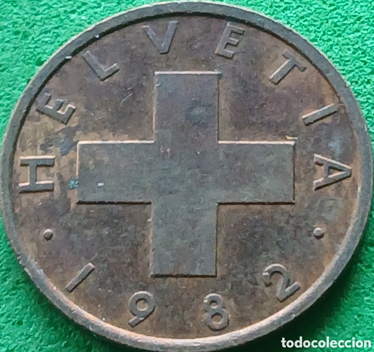 Monedas antiguas de Europa: Suiza 1 centimo 1982 km#46