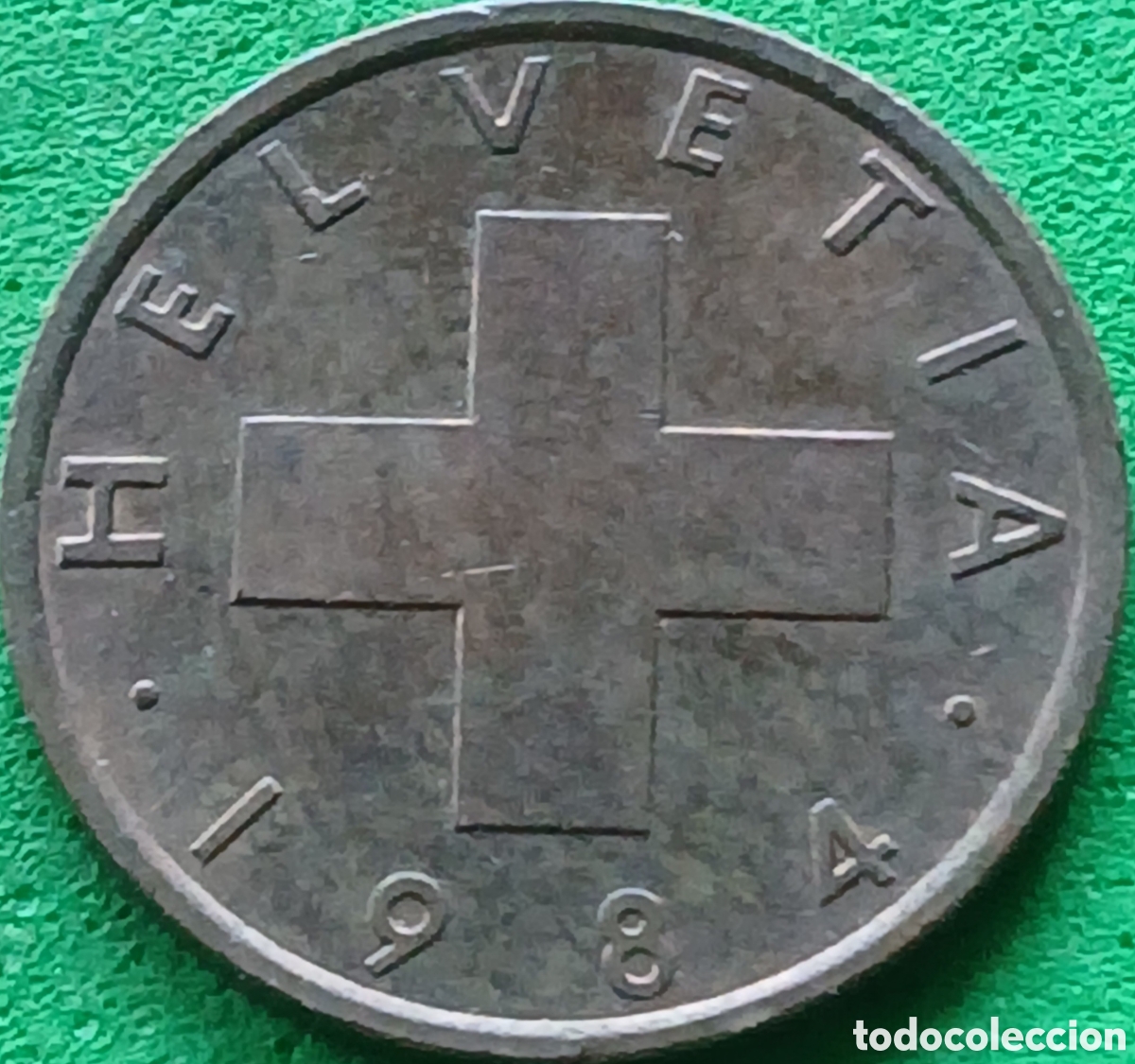 Monedas antiguas de Europa: Suiza 1 centimo 1984 km#46