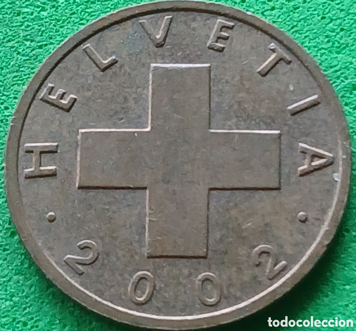 Monedas antiguas de Europa: Suiza 1 centimo 2002 km#46