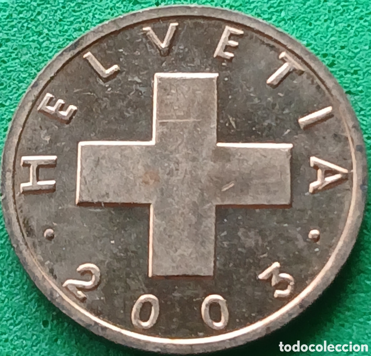 Monedas antiguas de Europa: Suiza 1 centimo 2003 km#46