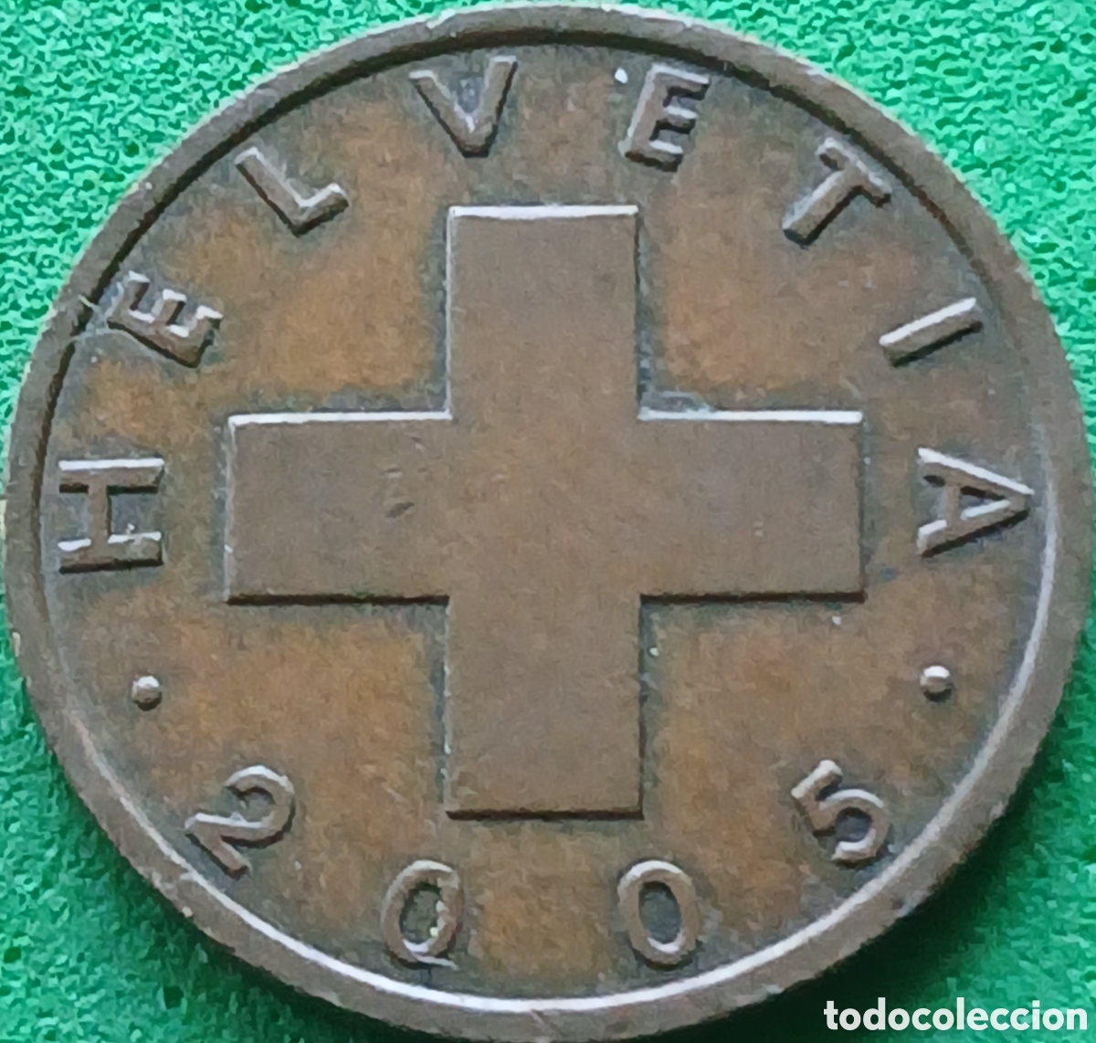 Monedas antiguas de Europa: Suiza 1 centimo 2005 km#46 poco com&uacute;n