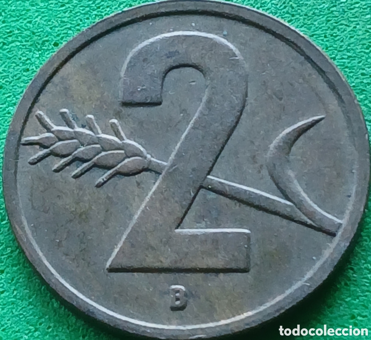 Monedas antiguas de Europa: Suiza 2 centimos 1953 km#47