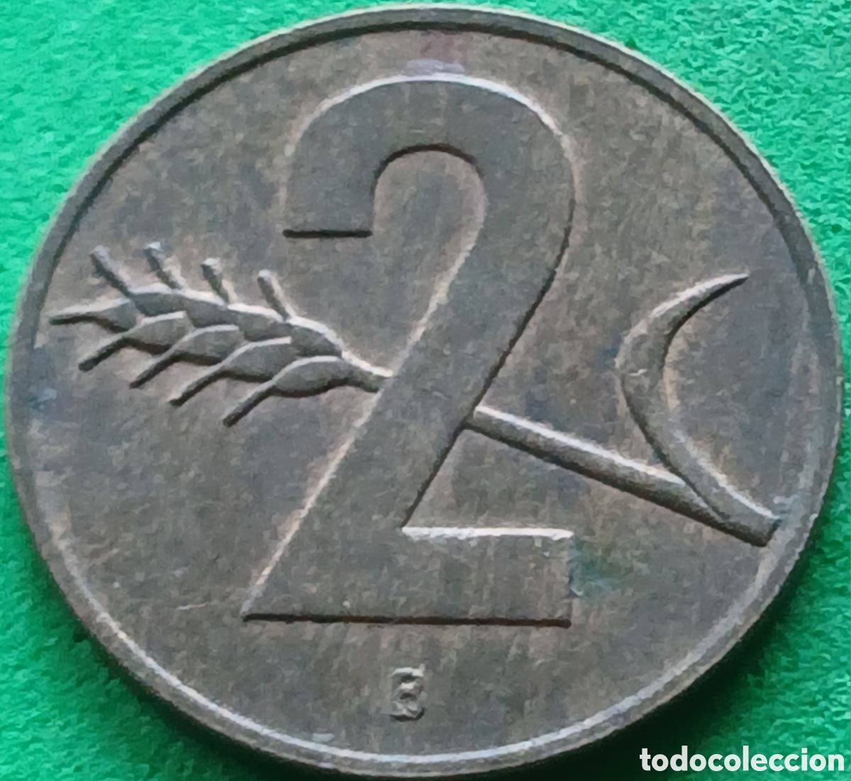 Monedas antiguas de Europa: Suiza 2 centimos 1957 km#47