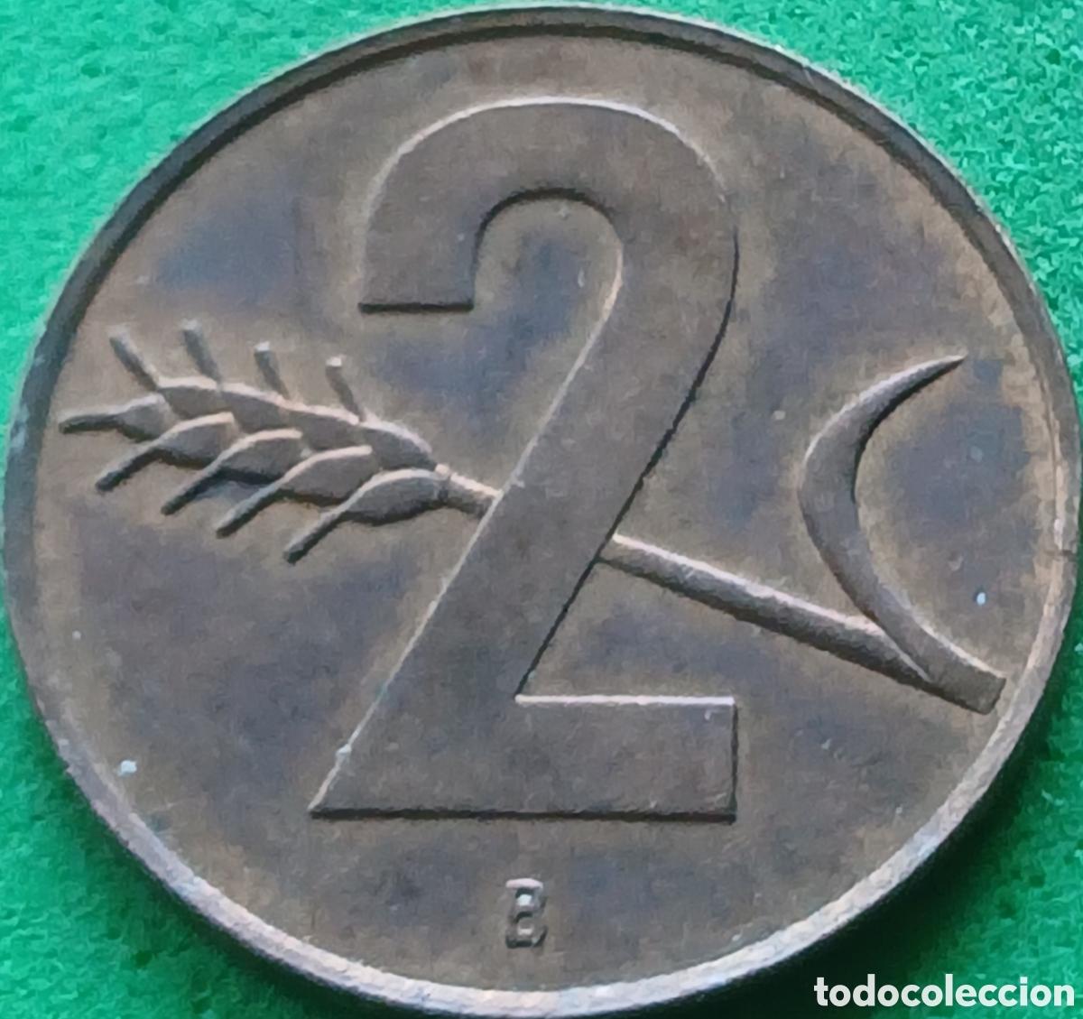 Monedas antiguas de Europa: Suiza 2 centimos 1958 km#47