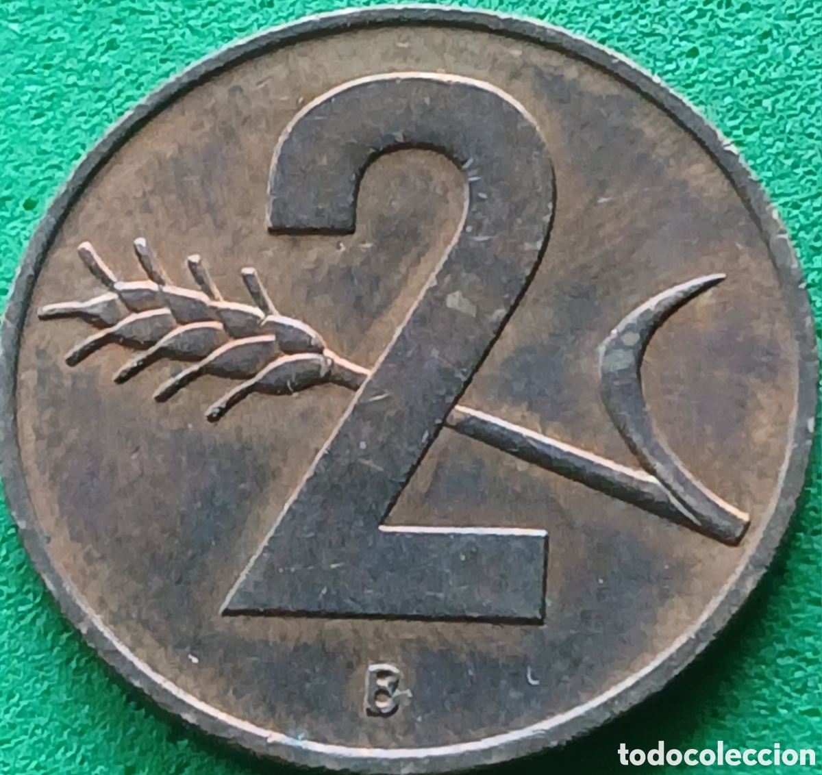 Monedas antiguas de Europa: Suiza 2 centimos 1963 km#47