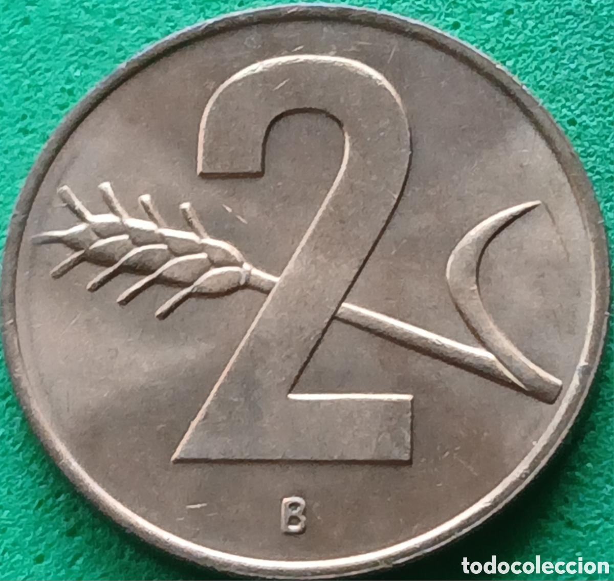 Monedas antiguas de Europa: Suiza 2 centimos 1966 km#47