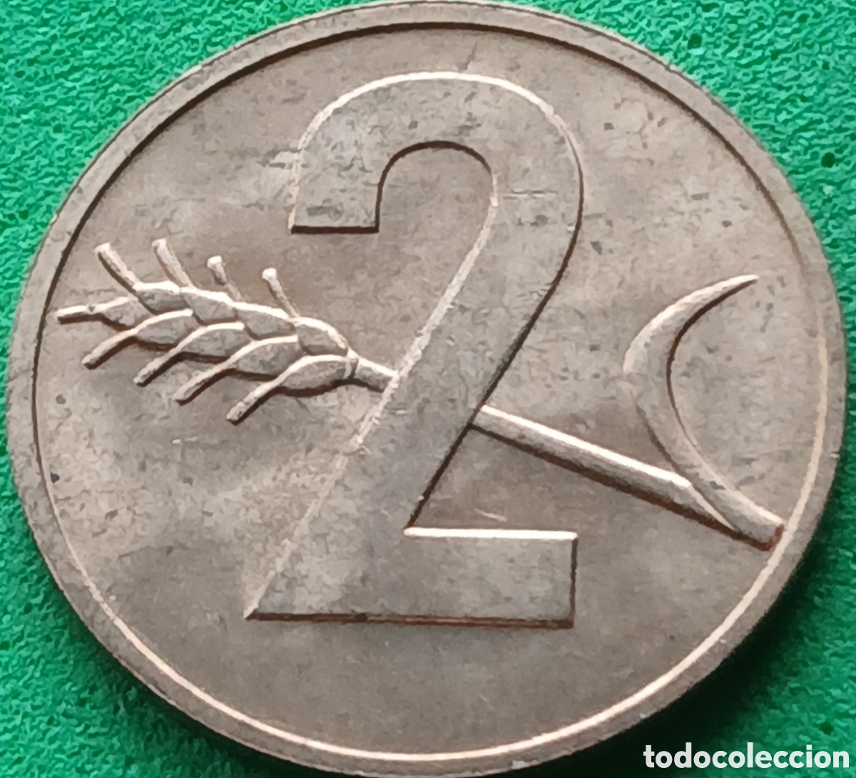 Monedas antiguas de Europa: Suiza 2 centimos 1969 km#47