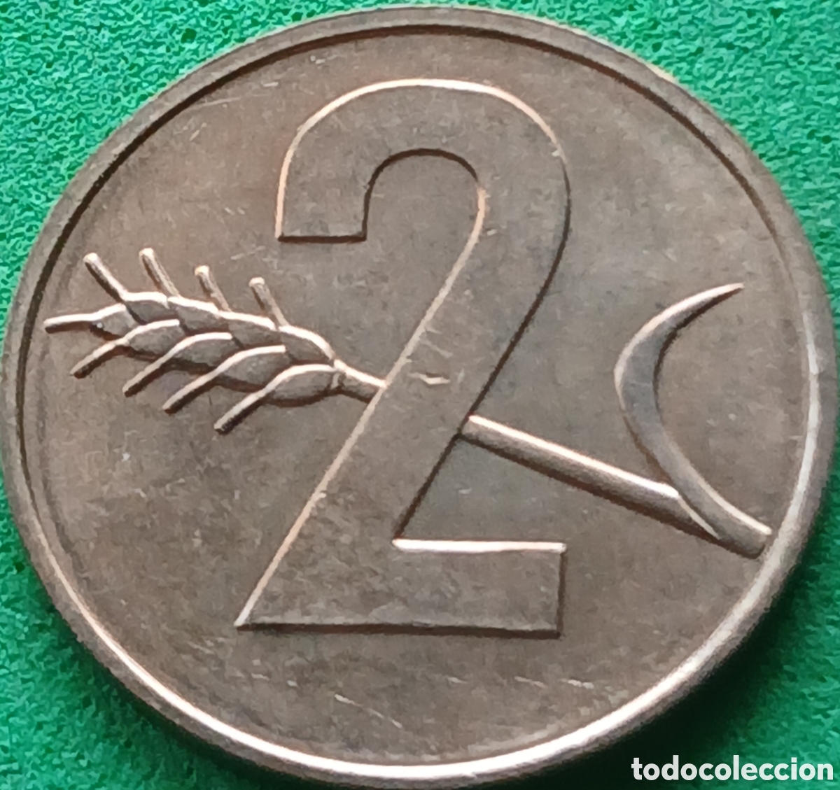 Monedas antiguas de Europa: Suiza 2 centimos 1974 km#47