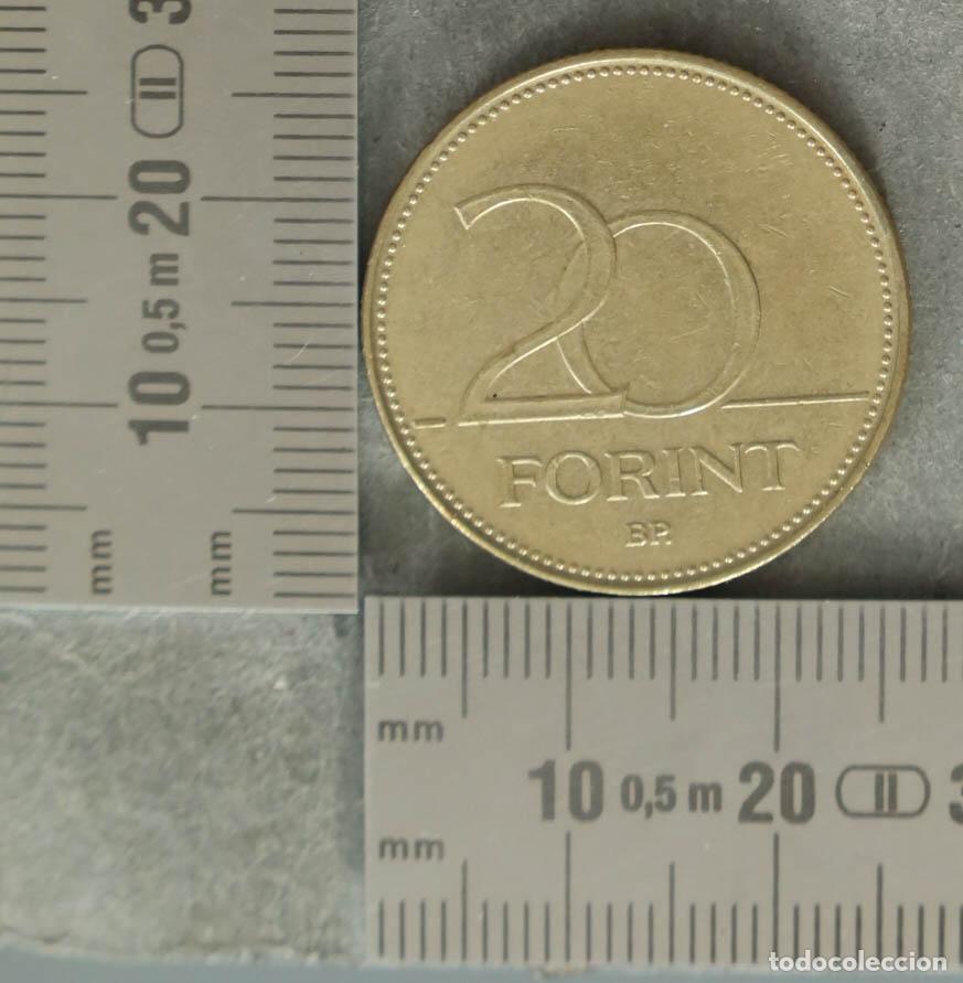 Monedas antiguas de Europa: MONEDA. Hungr&iacute;a - 20 Forint - 1994 - Foto 2