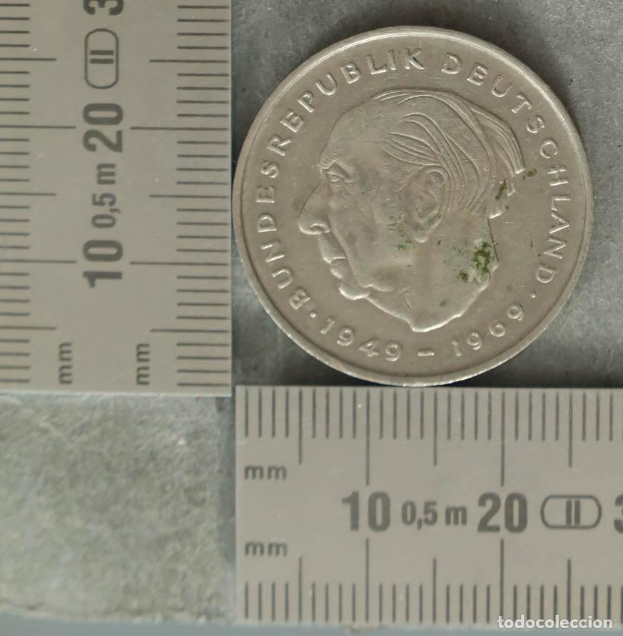 Monedas antiguas de Europa: MONEDA. Bundesrepublik Deutschland - 2 Deutsche Mark - 1949 - 1969