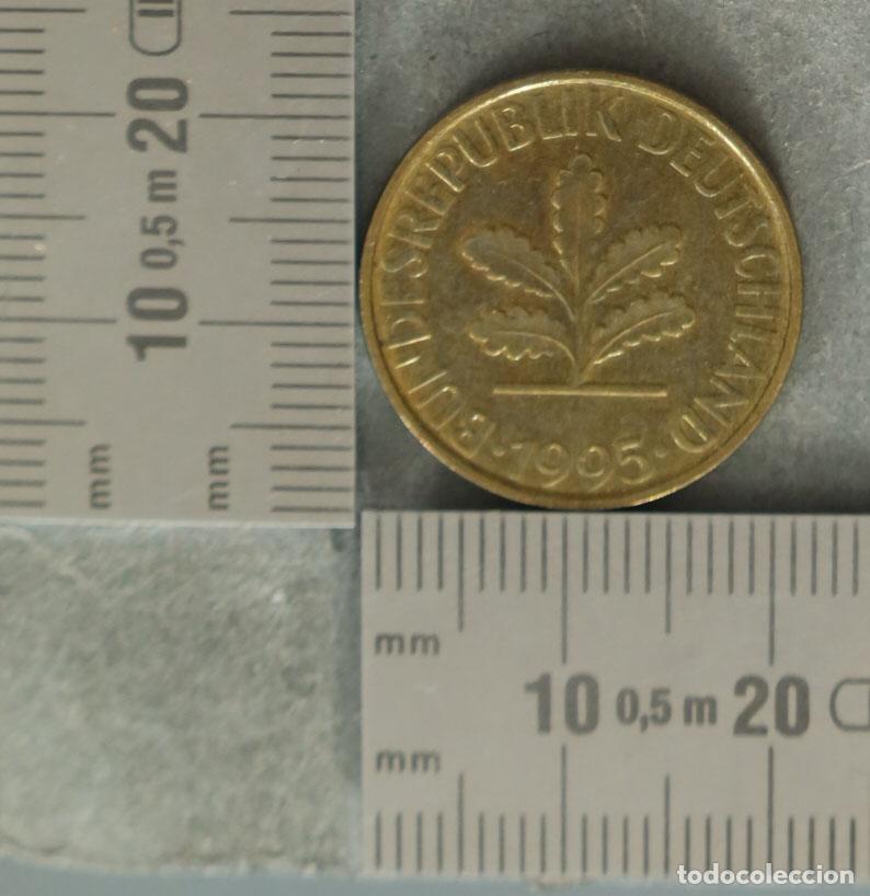 Monedas antiguas de Europa: MONEDA. Alemania - Rep&uacute;blica Federal - 10 Pfennig - 1995