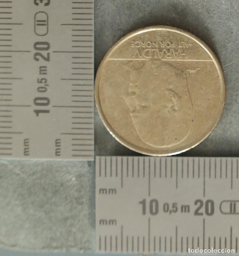 Monedas antiguas de Europa: MONEDA. Harald V - 10 Kroner - Noruega - 1995