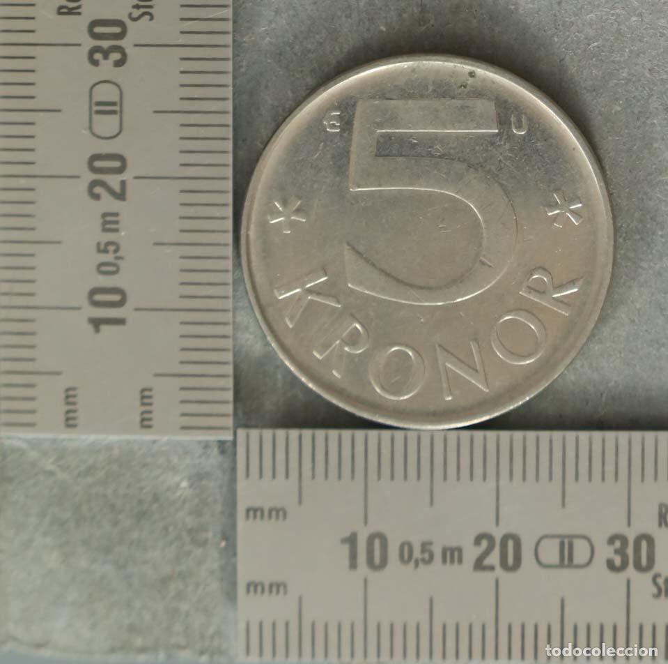 Monedas antiguas de Europa: MONEDA. Sverige - Carl XVI Gustaf - 5 Kronor - 1984