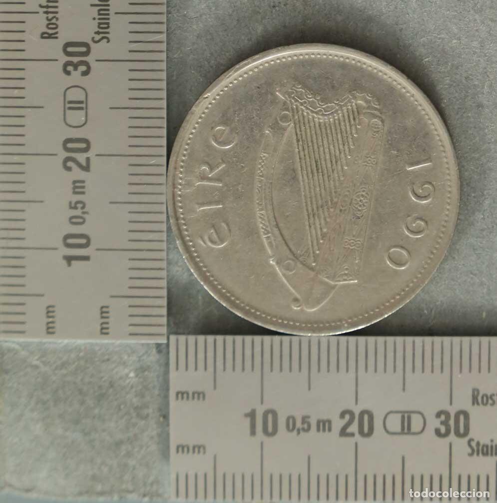 Monedas antiguas de Europa: MONEDA. 1 Punt - Irlanda - 1990