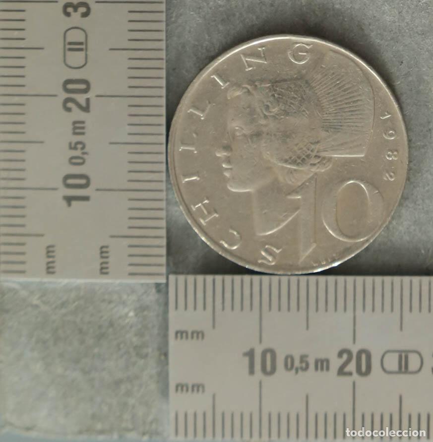 Monedas antiguas de Europa: MONEDA. Austria - 10 Schilling - 1982