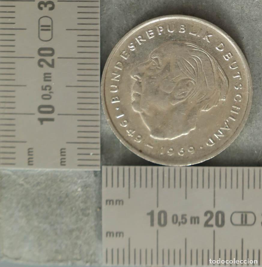 Monedas antiguas de Europa: MONEDA. 2 Deutsche Mark - Friedrich Ebert - 1976