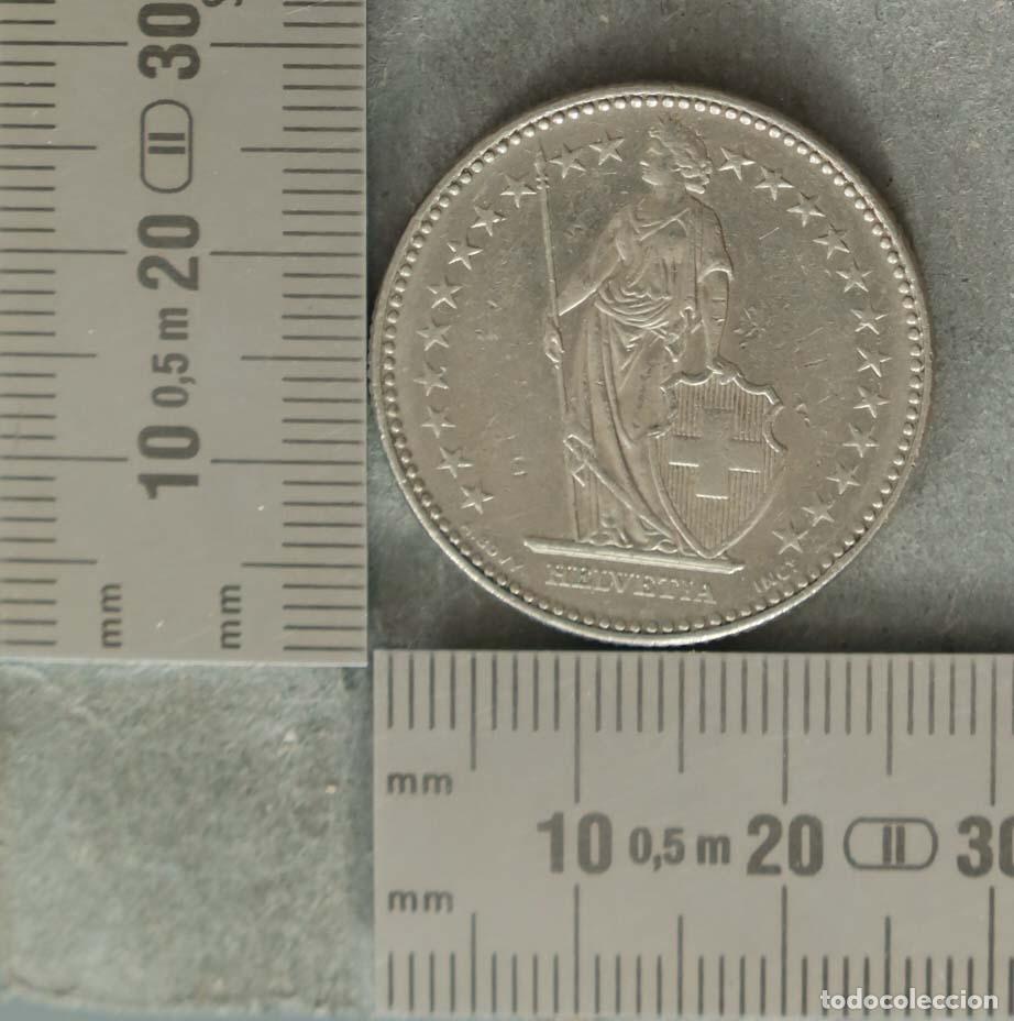 Monedas antiguas de Europa: MONEDA. Suiza - 2 Francos - Helvetia - 1987