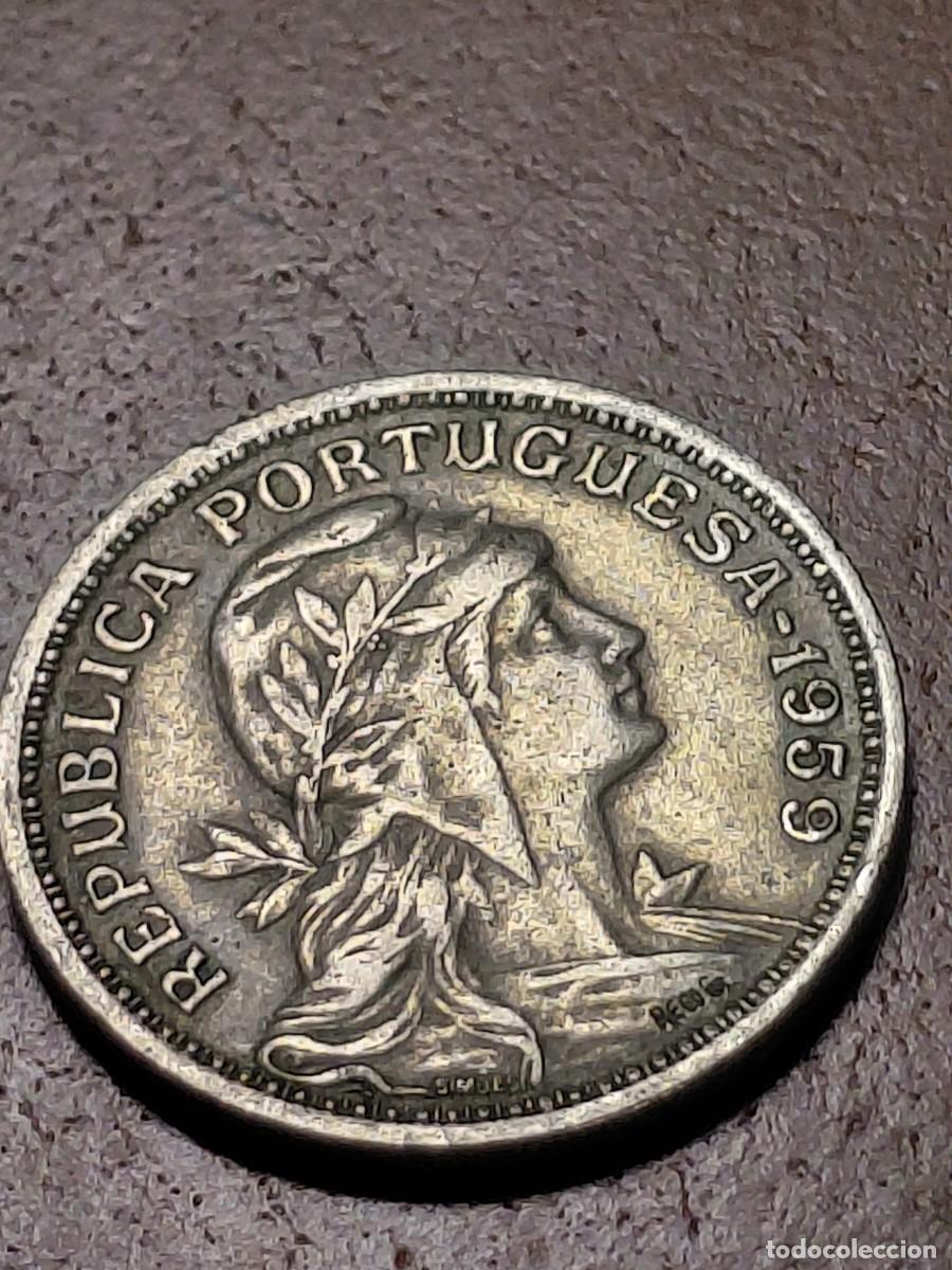 Monedas antiguas de Europa: PORTUGAL - 50 CENTAVOS 1959 KM577