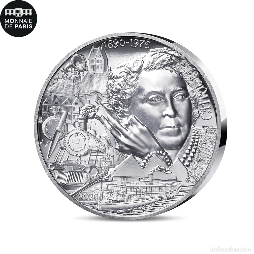 Monedas antiguas de Europa: [#475382] Francia, 20 Euro, Art De La Plume, Agatha Christie, BE, 2026, Monnaie de Paris
