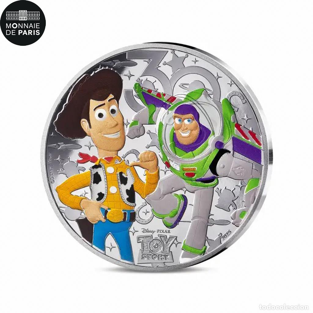 Monedas antiguas de Europa: [#475376] Francia, 10 Euro, Disney, Toy Story, BE, 2025, Monnaie de Paris, Plata, FDC