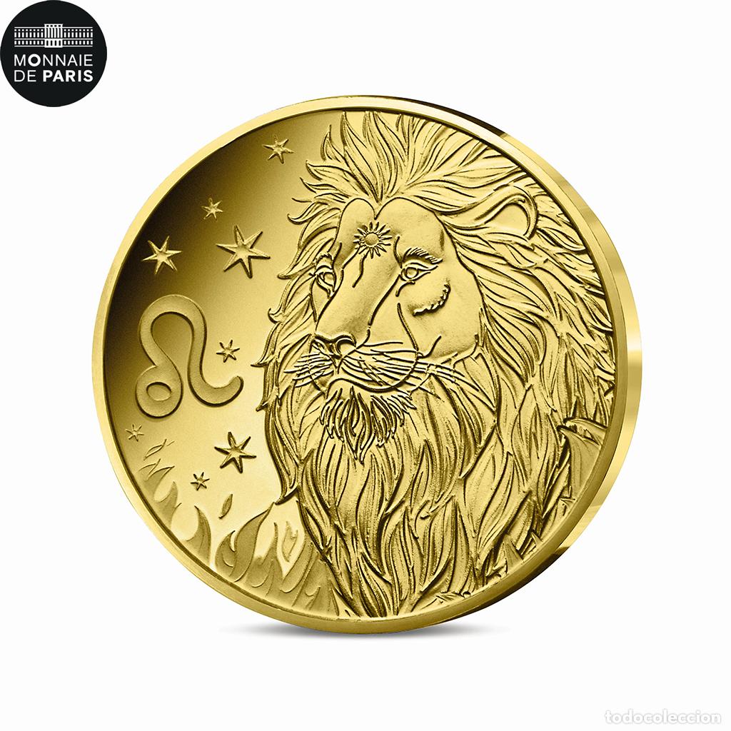 Monedas antiguas de Europa: [#475391] Francia, 5 Euro, Signes Astrologiques - Lion, BE, 2026, Monnaie de Paris, Oro