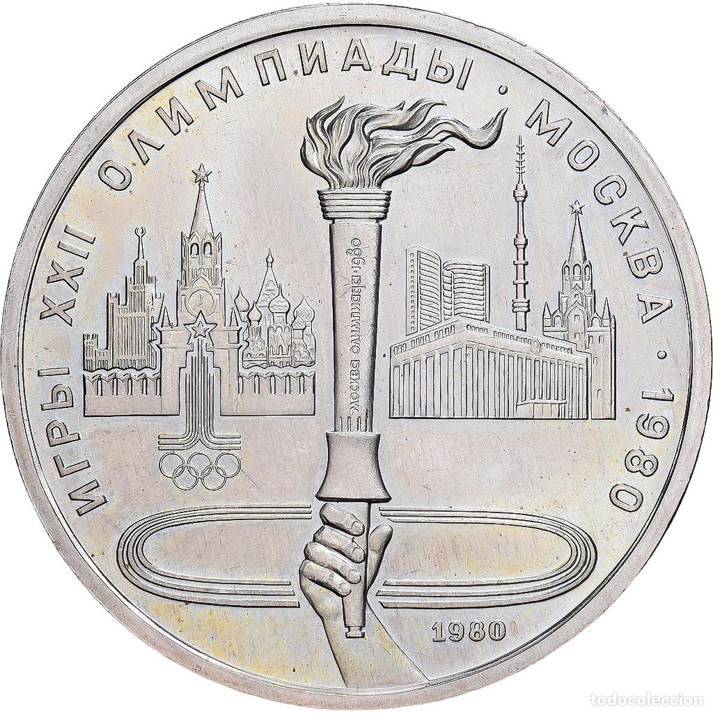 Monedas antiguas de Europa: [#1530013] Rusia, Rouble, 1980, Saint Petersburg, Cobre - n&iacute;quel, EBC, KM:178