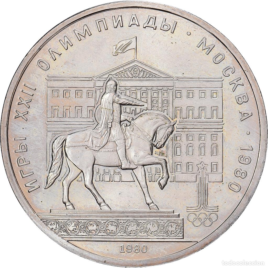 Monedas antiguas de Europa: [#1530014] Rusia, Rouble, 1980, Saint Petersburg, Cobre - n&iacute;quel, EBC, KM:177