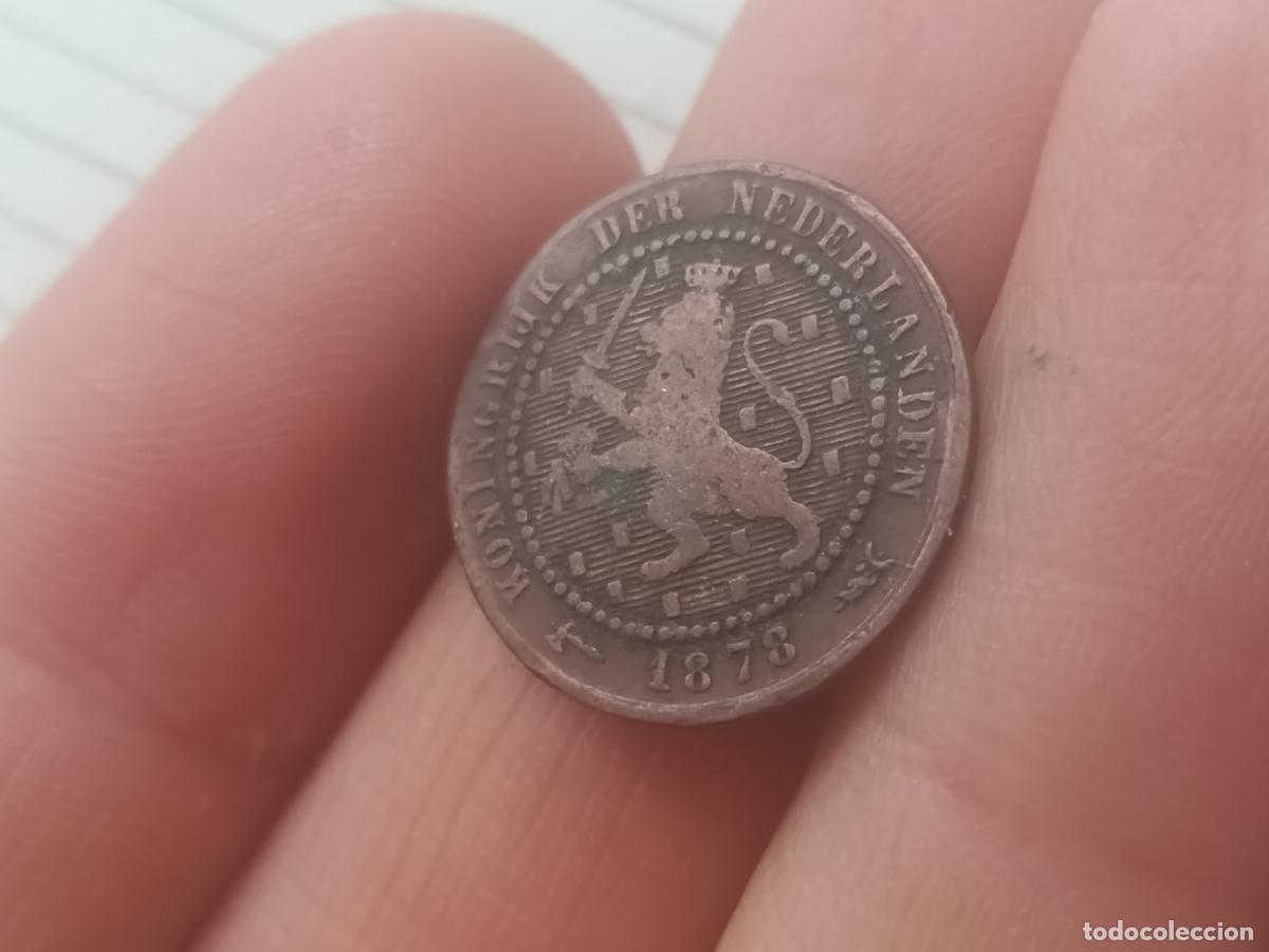 Monedas antiguas de Europa: 1 cent de Holanda (Pa&iacute;ses Bajos) 1878