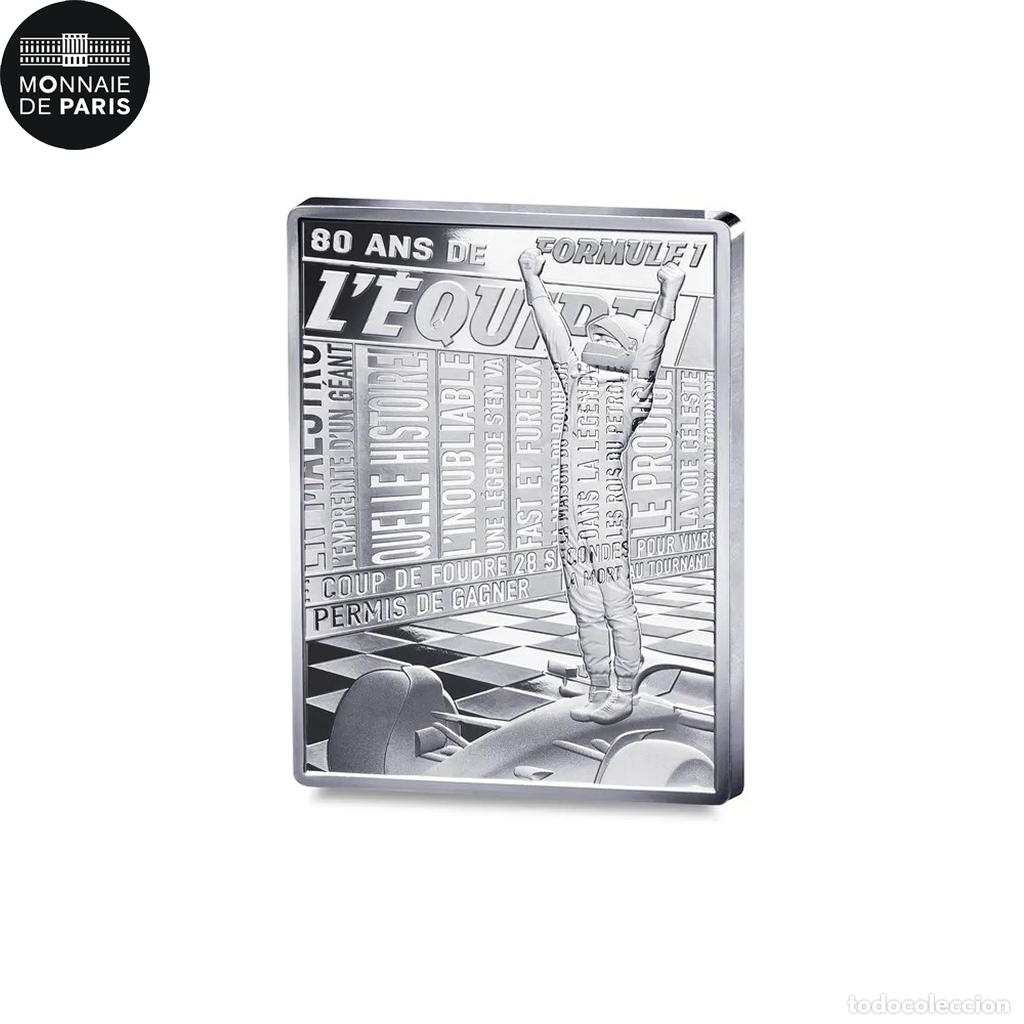 Monedas antiguas de Europa: [#475388] Francia, 10 Euro, 80 Ans L'Equipe - Formule 1, BE, 2026, Monnaie de Paris