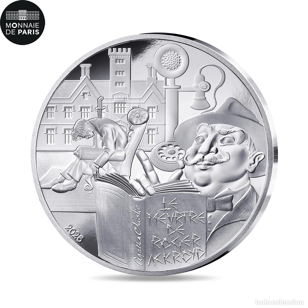 Monedas antiguas de Europa: [#475384] Francia, 10 Euro, Art De La Plume, Le Meurtre De Roger Ackroyd, 2026, Monnaie de
