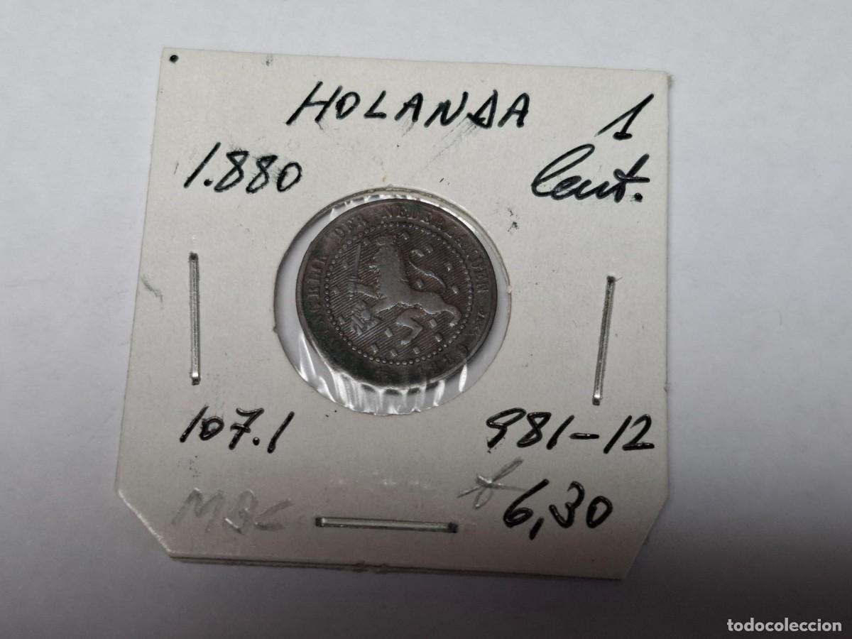 Monedas antiguas de Europa: 1 CENT de 1880 KM 107.1 HOLANDA en MBC