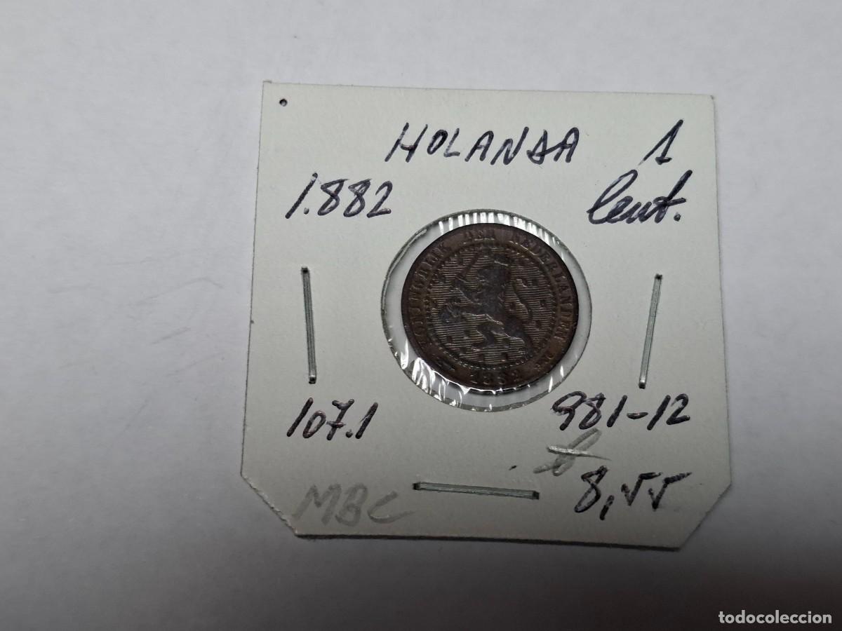 Monedas antiguas de Europa: 1 CENT de 1882 KM 107.1 HOLANDA en MBC