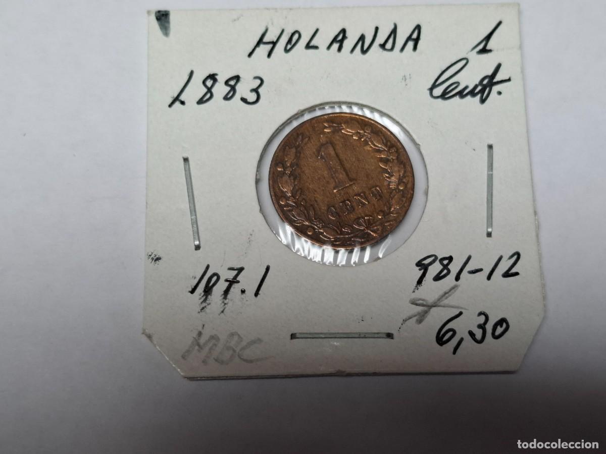Monedas antiguas de Europa: 1 CENT de 1883 KM 107.1 HOLANDA en MBC