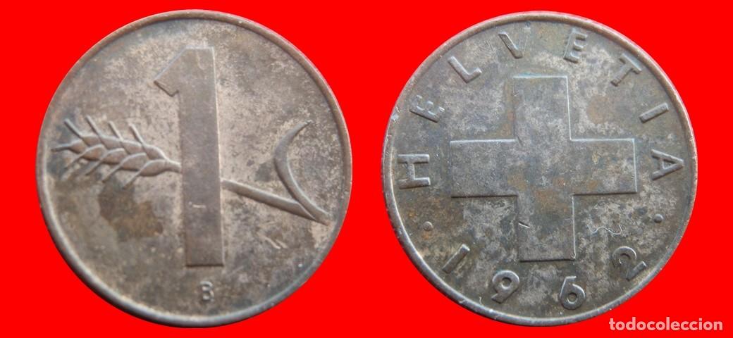 Monedas antiguas de Europa: 1 RAPPEN 1962 SUIZA-143896