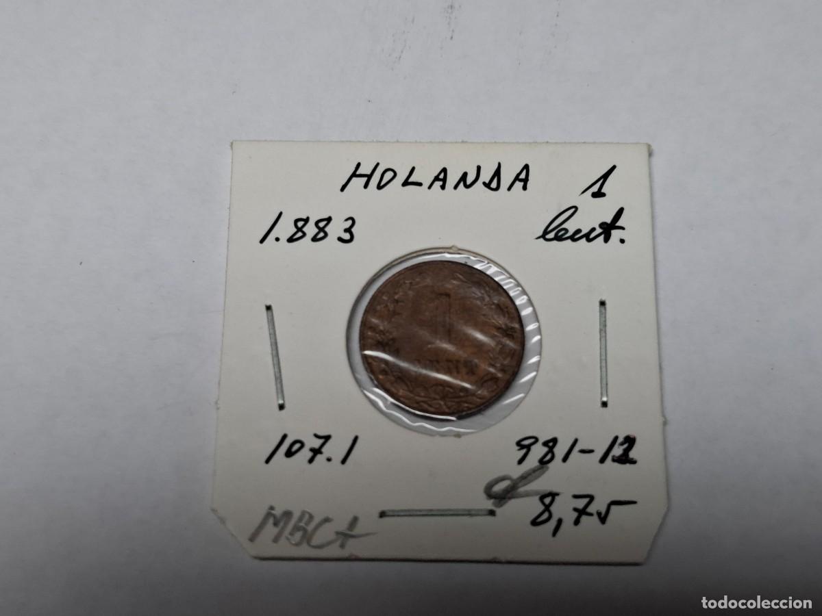 Monedas antiguas de Europa: 1 CENT de 1883 KM 107.1 HOLANDA en MBC+