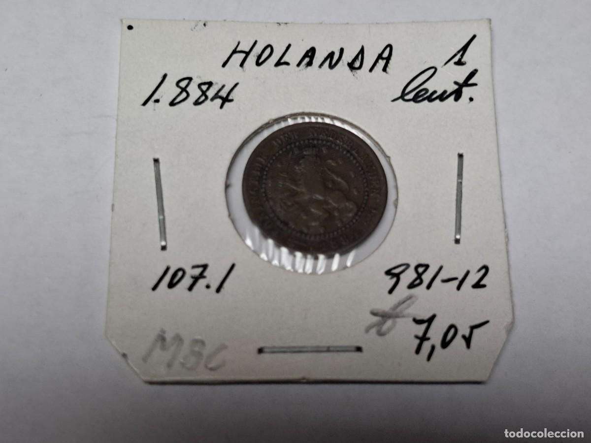 Monedas antiguas de Europa: 1 CENT de 1884 KM 107.1 HOLANDA en MBC