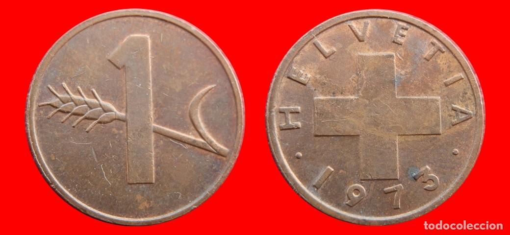 Monedas antiguas de Europa: 1 RAPPEN 1973 SUIZA-143899