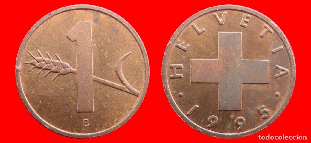 Monedas antiguas de Europa: 1 RAPPEN 1995 SUIZA-143901