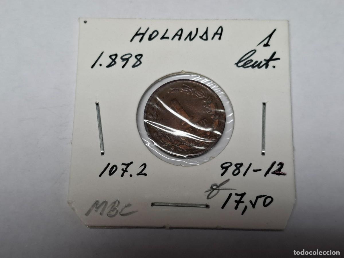 Monedas antiguas de Europa: 1 CENT de 1898 KM 107.2 HOLANDA en MBC