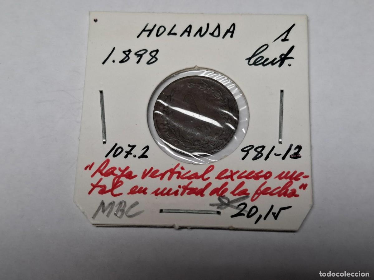 Monedas antiguas de Europa: 1 CENT de 1898 KM 107.2 HOLANDA en MBC