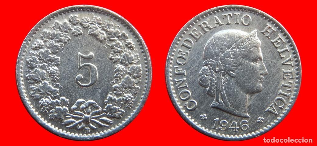 Monedas antiguas de Europa: 5 RAPPEN 1946 SUIZA-143913