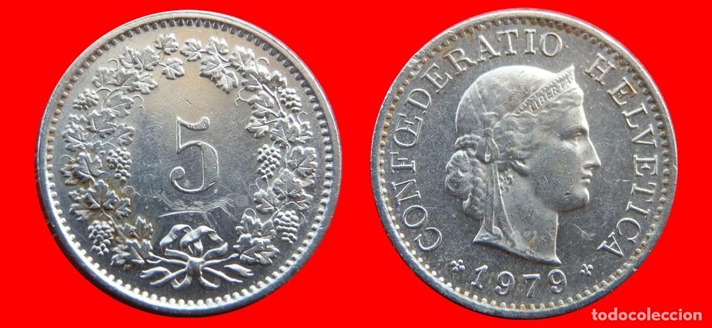 Monedas antiguas de Europa: 5 RAPPEN 1979 SUIZA-143916