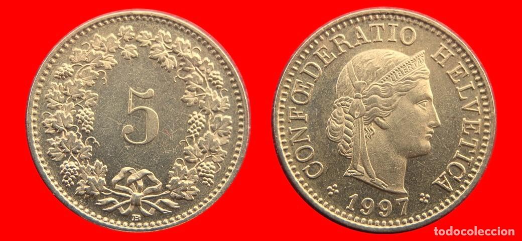 Monedas antiguas de Europa: 5 RAPPEN 1997 SUIZA-143919
