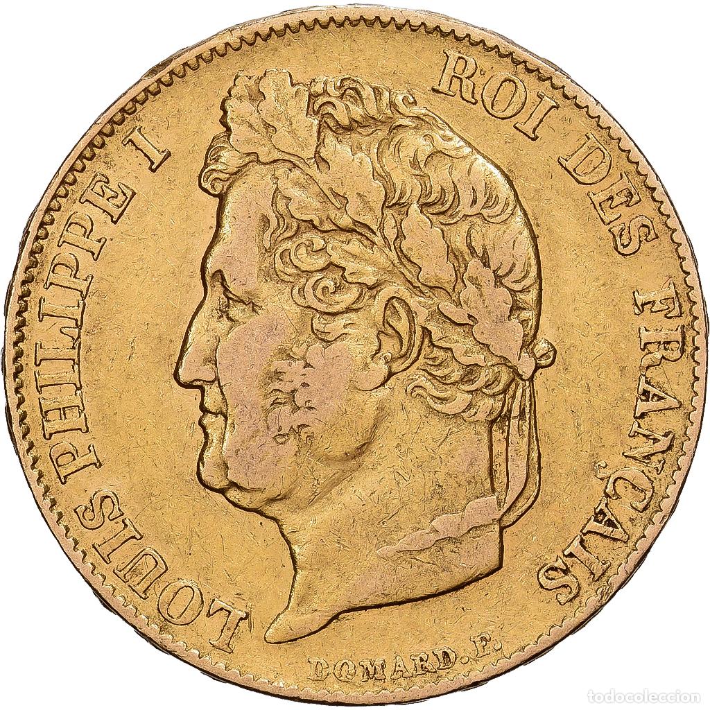 Monedas antiguas de Europa: [#1213929] Francia, 20 Francs, Louis-Philippe, 1839, Paris, Oro, BC+, KM:750.1