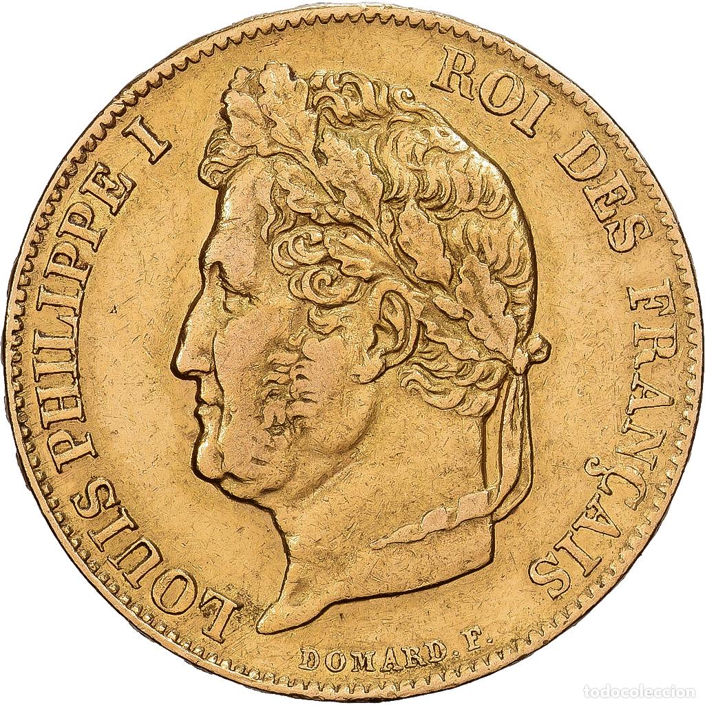 Monedas antiguas de Europa: [#1213930] Francia, Louis-Philippe, 20 Francs, 1840, Paris, Oro, MBC, Gadoury:1031, Le