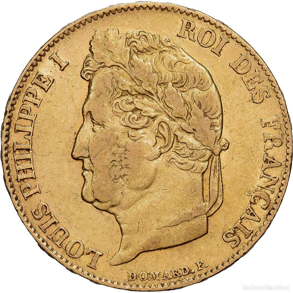 Monedas antiguas de Europa: [#1202888] Francia, 20 Francs, Louis-Philippe, 1839, Paris, Oro, MBC, KM:750.1
