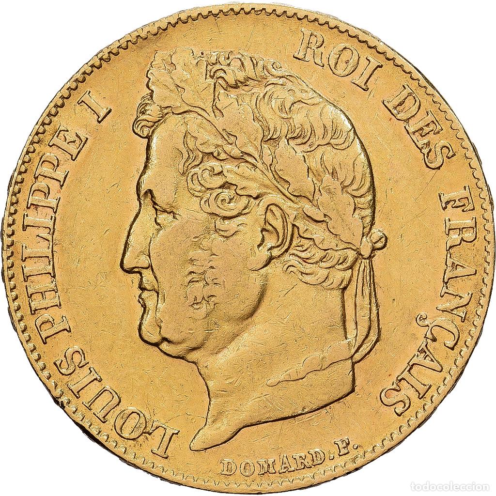 Monedas antiguas de Europa: [#1202834] Francia, 20 Francs, Louis-Philippe, 1837, Paris, Oro, MBC+, KM:750.1